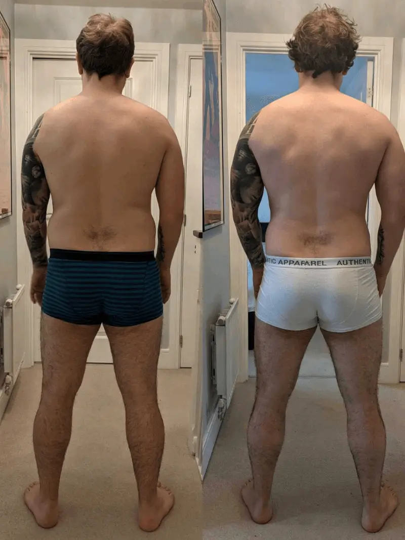 James - Back view